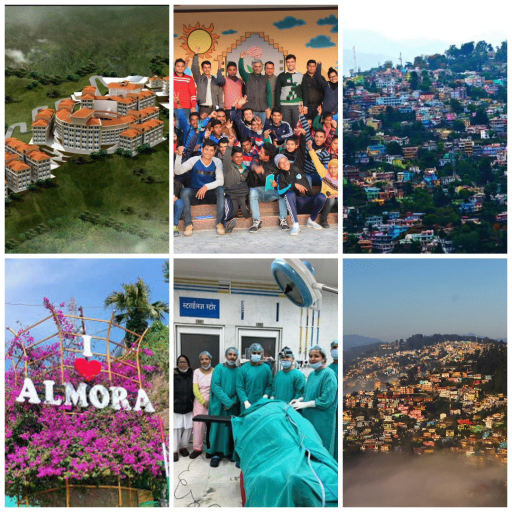 Three women talking and laughing