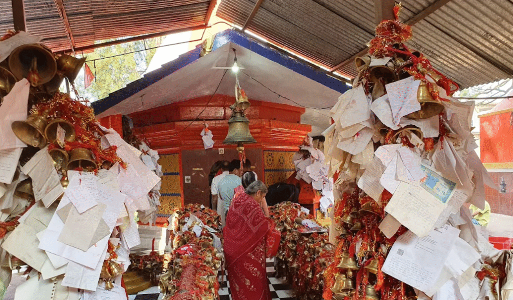 Golu Devta Mandir Almora with so many letters